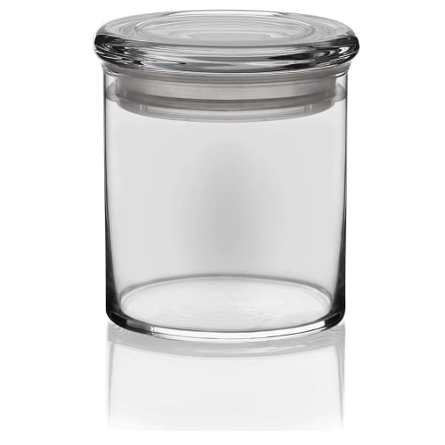 Condiment Jar with Lid, 22oz